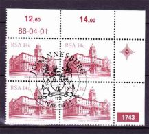 South Africa -1982 - South African Architecture - 4th Definitive Pietermartzburg  City Hall - Control Block - Ungebraucht