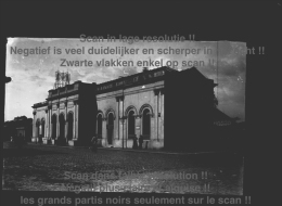 OUDE GLASPLAAT FOTO NEGATIEF ** LEUZE GARE STATION  ** PLAQUE DE VERRE NEGATIF - Leuze-en-Hainaut