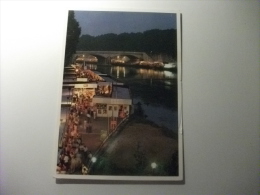 STORIA POSTALE FRANCOBOLLO COMMEMORATIVO Italia Roma Una Sera Lungo Il Tevere A Night Along The Tiber - Fiume Tevere