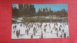 Wallman Memorial Skating Ring In Central Park  New York> New York City  - - Ref 1904 - Manhattan