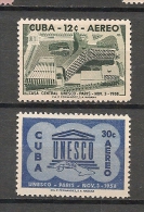 CUBA - Posta Aérienne - Air Mail  -Yvert # A 193/4 - * MINT (Light Trace Of Hinge) - Poste Aérienne