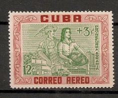 CUBA - Posta Aérienne - Air Mail  -Yvert # A 195 - * MINT (Light Trace Of Hinge) - Poste Aérienne