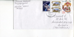 (887) Russia Cover Posted To Australia - Europa 2015 Stamp - 2015