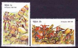 South Africa - 1981 - Battle Of Amajuba Centenary - Complete Set - Unused Stamps