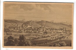 CPSM RAVENSBURG (Allemagne-Bade Wurtemberg) - Vue Générale - Ravensburg