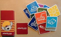 AIR BERLIN - Jouet Promotionnel - Jeu De Cartes - Memory 20 Cartes - Cadeaux Promotionnels