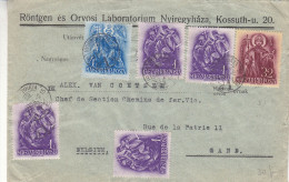 Religieux - Hongrie - Lettre De 1938 - Oblitération Nviregyhaza - Storia Postale