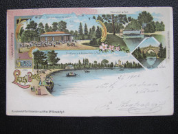 AK LAXENBURG Litho Schwidernoch 1900  ///// D*17209 - Laxenburg