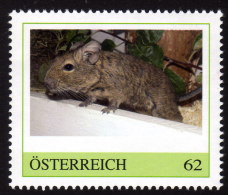ÖSTERREICH 2014 ** Degu / Octdan Degus - PM Personalized Stamp MNH - Personnalized Stamps