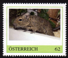 ÖSTERREICH 2014 ** Degu / Octdan Degus - PM Personalized Stamp MNH - Timbres Personnalisés