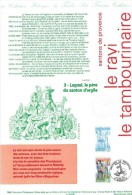 Document Philatelique Officiel Sur Vélin - LE RAVI - LE TAMBOURINAIRE 1995 (n°2978 Yvert Et Tellier) - Collections