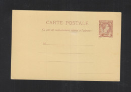 Monaco Carte Postale 10 Centimes - Postal Stationery