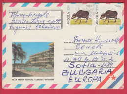 179181  / 1985 - 20 Kz. -  VILLA ARENAS BLANCAS , VARADERO , MATANZAS , ANIMALS African Buffalo  ANGOLA - Angola