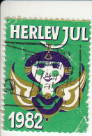 Denemarken Kerstvignet Cat. AFA-Julemaerker Harlev Lions Club Jaar 1982 - Local Post Stamps