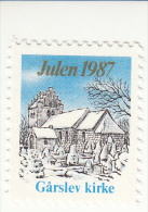 Denemarken Kerstvignet Cat. AFA-Julemaerker Borkop Lions Club 1987 3e Van 5 - Local Post Stamps