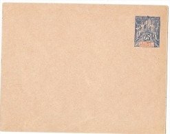 LBL33/B - FRANCE EX COLONIES - GUINÉE FRANÇAISE EP ENV 25c BLEU SUR ROSE  SANS DATE 123x96mm NEUVE - Unused Stamps