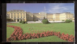 0121A03 UNITED NATIONS -Sc NYC 743 - SOUVENIR BOOKLET 11c X 3 & 15c X 3 -  WORLD HERITAGE - SCHONBRUNN PALACE & GARDENS - Carnets
