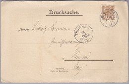 DR 1900-06-09 ALTONA OTTENSEN Drucksache Mit 3Pf. "A.L.M." A.L.Mohr Fleischwaren - Andere & Zonder Classificatie