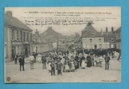 CPA 12 - La Foire D'Août à Laides Filles Et Belles Vaques GUINES 62 - Guines