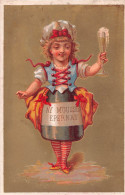 ¤¤    -   CHROMOS  -   Jeune Fille  -  Champagne  -  AY , EPERNAY   -   ¤¤ - Sonstige & Ohne Zuordnung