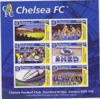 Grenada Chelsea Football Club Top Club Top Players Sheet Mnh - Clubs Mythiques