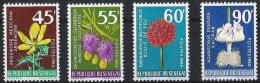 SENEGAL, Fleurs, Fleur, Yvert N°280/83 * - Andere & Zonder Classificatie