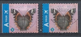 BELGIE 4322 / 4322a °  2 ZEGELS UIT B136 - Used Stamps