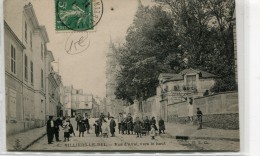 CPA 95 VILLIERS LE BEL RUE D AVAL VERS LE HAUT 1911 - Villiers Le Bel