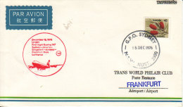 Djakarta Sydney Singapore Bombay Frankfurt 1976 - First Flight Erstflug 1er Vol Vuelo - Lufthansa - Mumbaï - Erst- U. Sonderflugbriefe