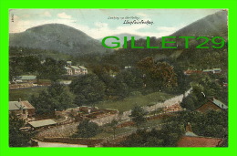 LLANFAIRFECHAN, PAYS DE GALLES - WHALES - LOOKING UP THE VALLEY - TRAVEL  1904 - E. & S. ART PUB. - - Caernarvonshire