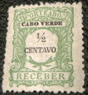 Cape Verde 1921 Postage Due 0.5c - Mint - Kap Verde