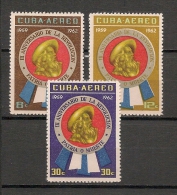 CUBA - Posta Aérienne - Air Mail  - Yvert # A 234/6 - **  MINT (NH) - Airmail