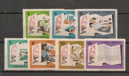 CUBA - Posta Aérienne - Air Mail  - Yvert # A 244/250 - **  MINT (NH) - Airmail