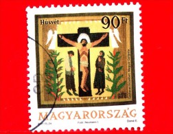 UNGHERIA - Usato - 2011 - Pasqua - Easter - Crocifissione - Golgota - 90 - Used Stamps
