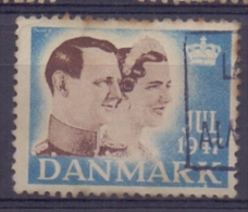 DANMARK :1947: Vignette/Cinderella - Travelled : CHRISTMAS,NOËL,JULPOST,KING & QUEEN ... , - Service