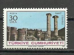 Turkey ; 1982 Antique Cities I (Sardis) - Ongebruikt