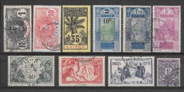 Lot De 10 Timbres De Guinée - Oblitérés - Bonne Cote - Used Stamps