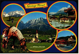 Going / Tirol  -  Am Wilden Kaiser  -  Mehrbild-Ansichtskarte Ca.1983    (4884) - Kufstein