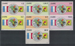 Zaire N° YVERT 1091/97 NEUF ** - Andere & Zonder Classificatie