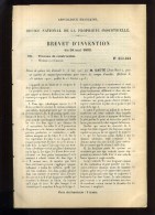 - COMPAS EQUERRE NIVEAU POUR ESCALIER . BREVET D´INVENTION DE 1902 . - Autres Appareils