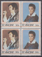 St. Vincent Sc878a-b Music, Singer Elvis Presley, Musique, Chanteur - Sänger