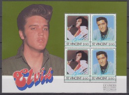 Sheet III, St. Vincent Sc880 Music, Singer Elvis Presley, Musique, Chanteur - Sänger