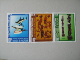 NOUVELLE CALEDONIE    P 741/743   * *   LES ARTS DU PACIFIQUE - Unused Stamps