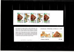 Carnets  MH 101 Oblitérés ( YT 283/284)  Zoo De Prague : Tigre Ourang-Outan - Used Stamps