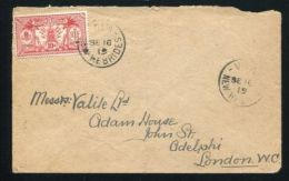 NEW HEBRIDES NEW HEBRIDES 1919 COVER TO LONDON - Briefe U. Dokumente