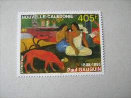 NOUVELLE CALEDONIE    P 754  * *    TABLEAU  DE  GAUGUIN - Unused Stamps