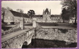 CLOYES-SUR-LE-LOIR - Le Château De ROMILLY-SUR-AIGRE  Photo Véritable Circulé 1958 - Cloyes-sur-le-Loir