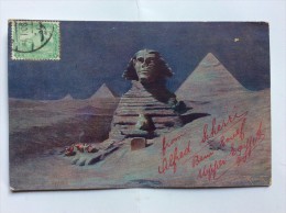 AK    CAIRO  KAIRO   MAXIMUMCARD   CARTE MAXIMUM  Spinx   Pyramiden - Le Caire