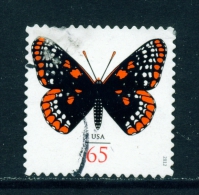 USA  -  2012  Butterfly  65c  Used As Scan - Gebraucht