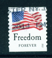 USA  -  2012  Flag  Freedom  Forever  Used As Scan - Gebruikt